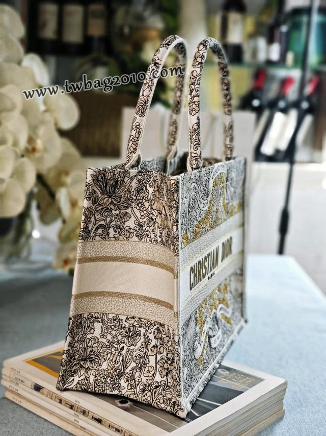 Dior专柜新款迪奥顶级原单环游世界圣诞款Book Tote手袋 djfk1179